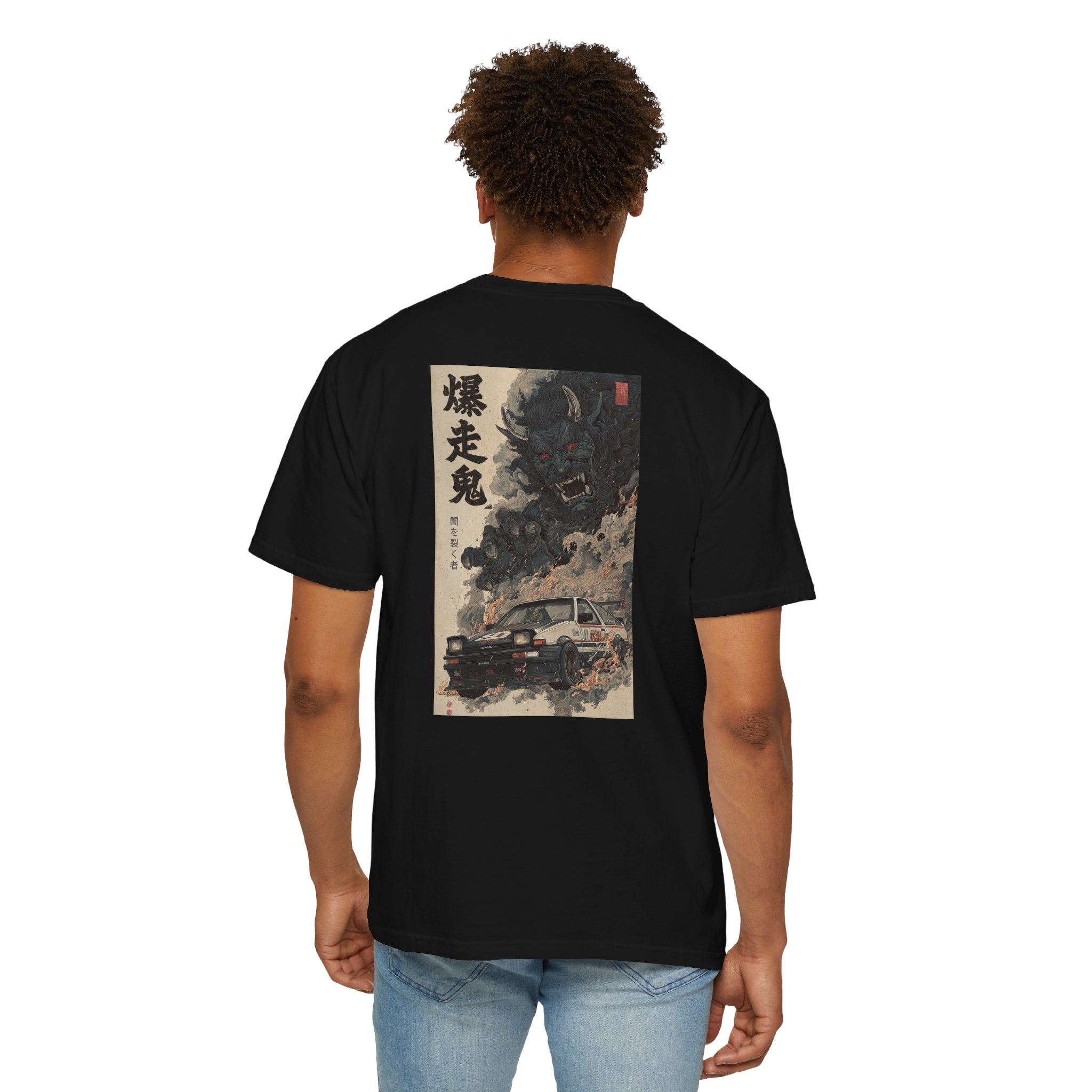 Toyota AE86 Demon Print Vintage-Inspired Unisex T-Shirt