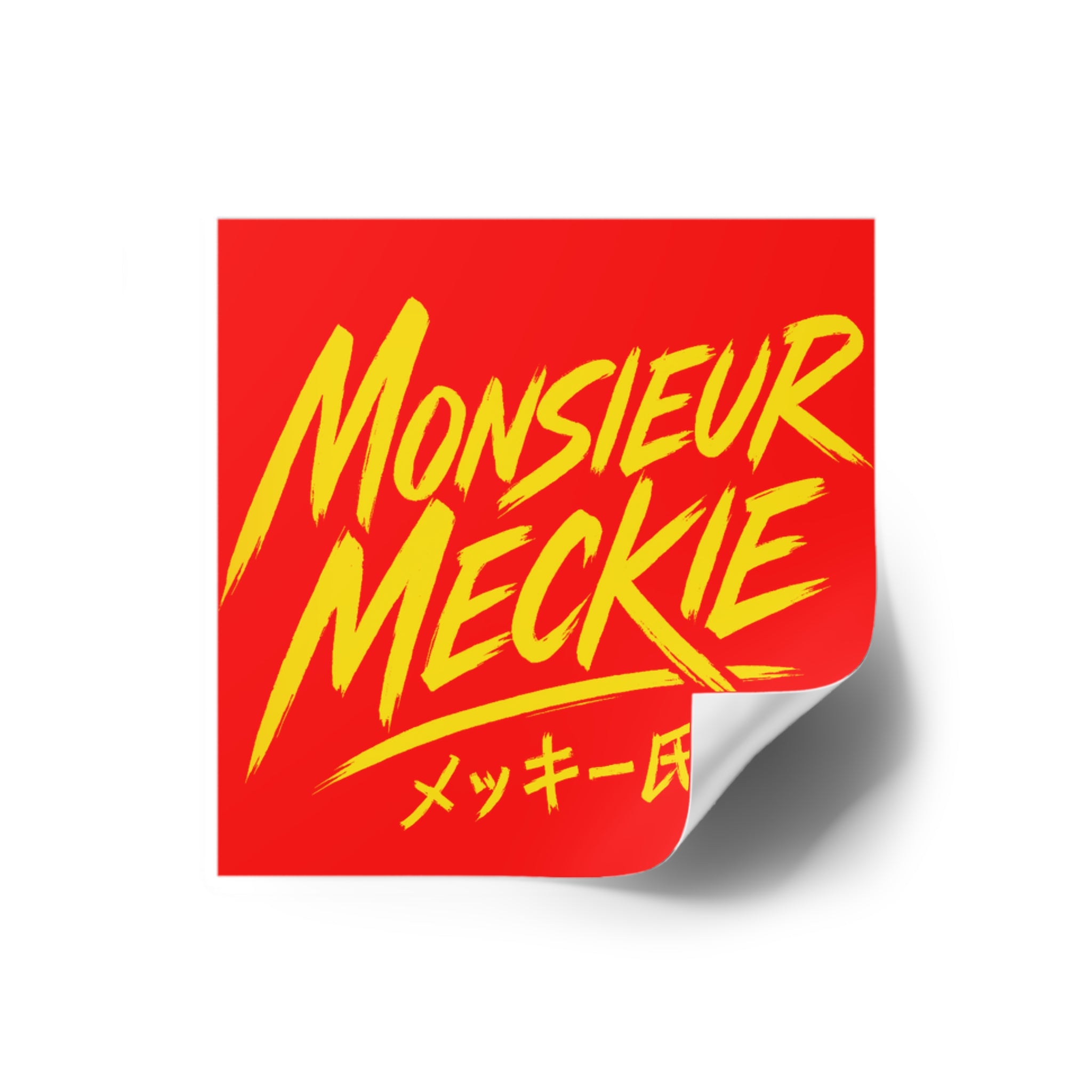 Monsieur Meckie Collector's Stickers - Indoor\Outdoor