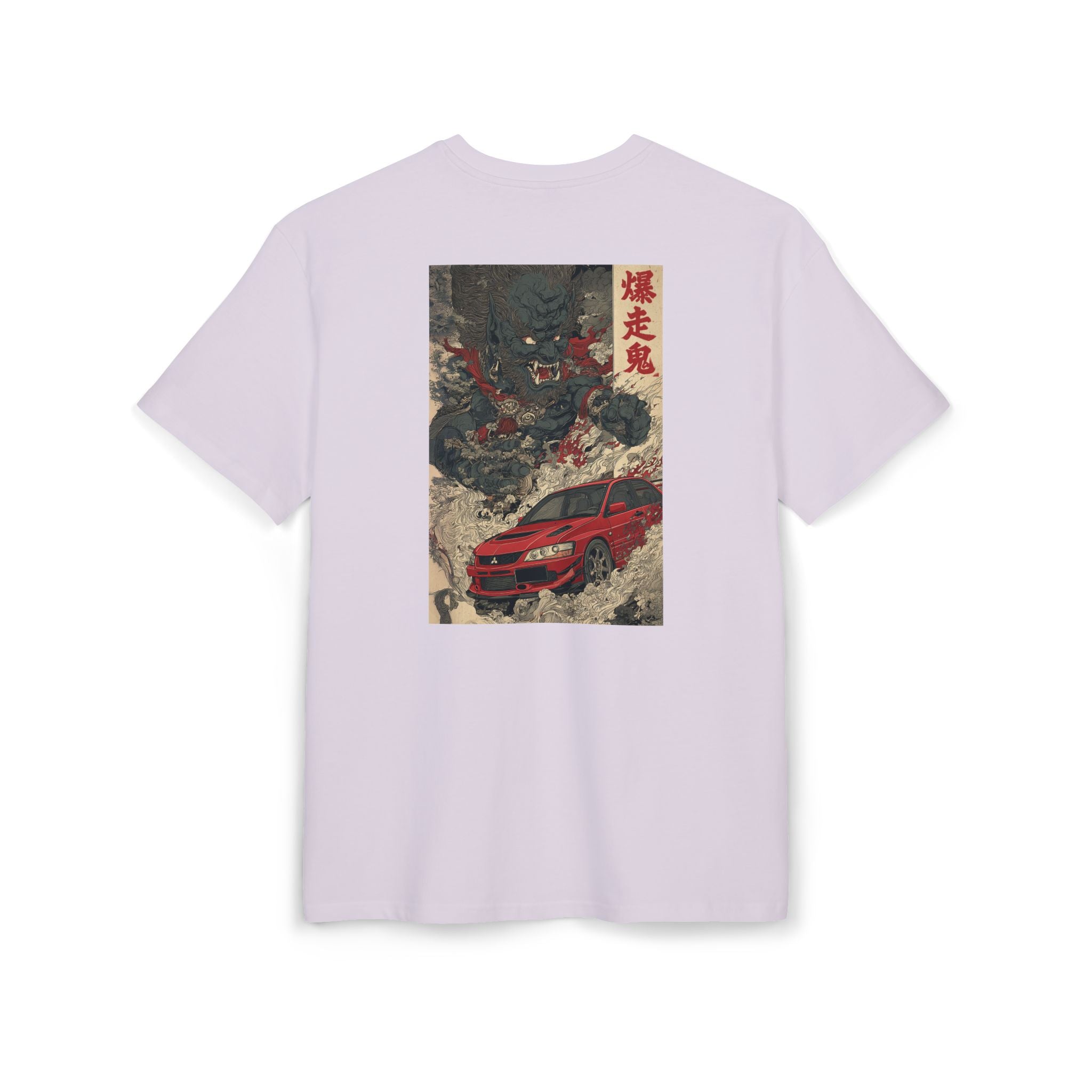 Mitsubishi Evo Demon Print Vintage-Inspired Unisex T-Shirt (EU)