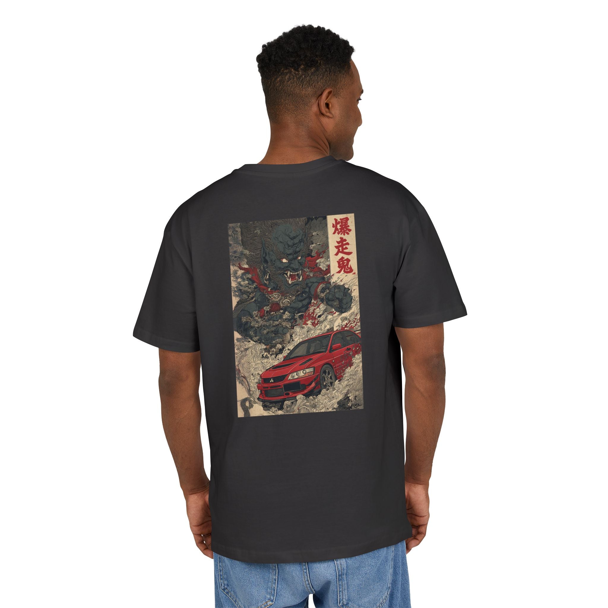 Mitsubishi Evo Demon Print Vintage-Inspired Unisex T-Shirt (EU)