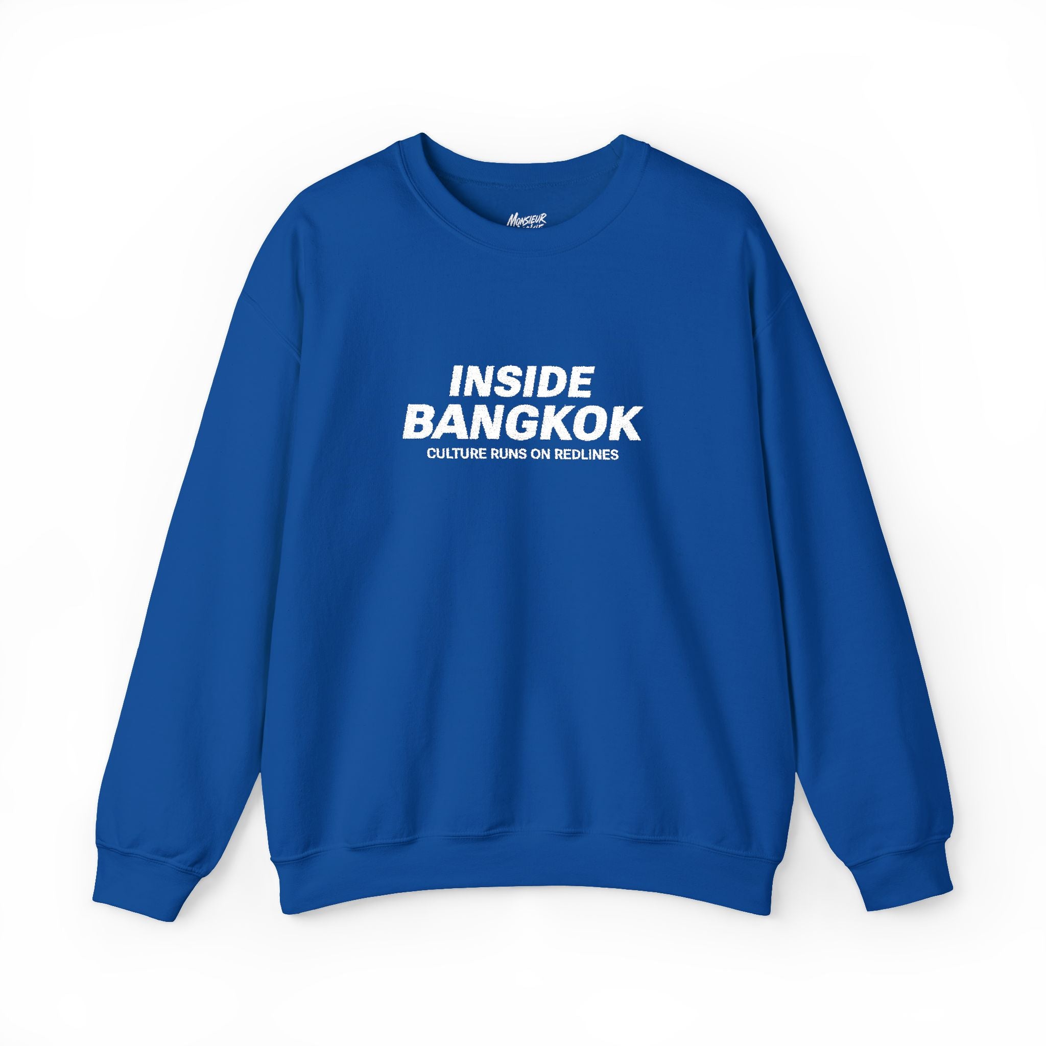 Inside Bangkok — Embroidered Crewneck for Urban Dreamers