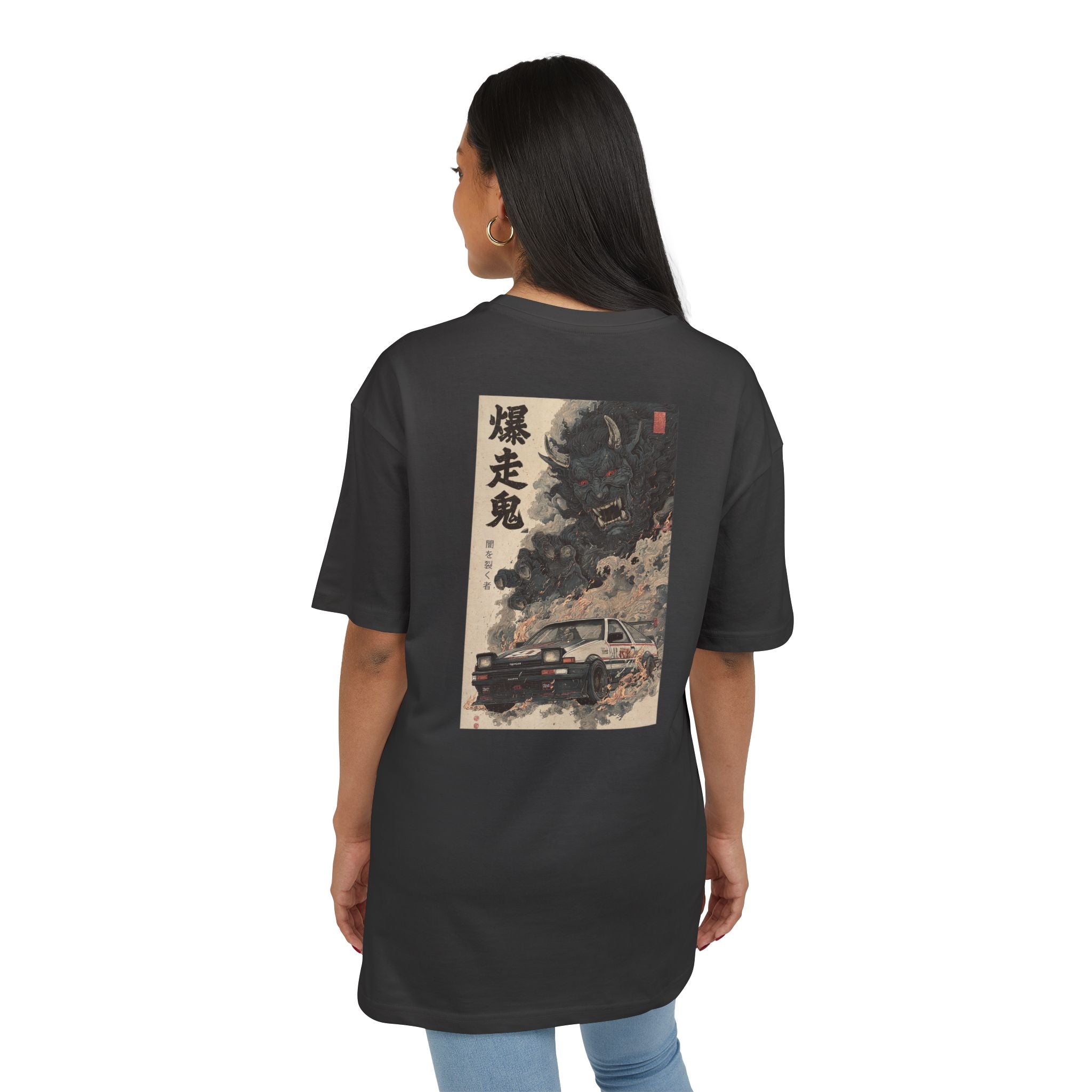 Toyota AE86 Demon Print Vintage-Inspired Unisex T-Shirt (EU)
