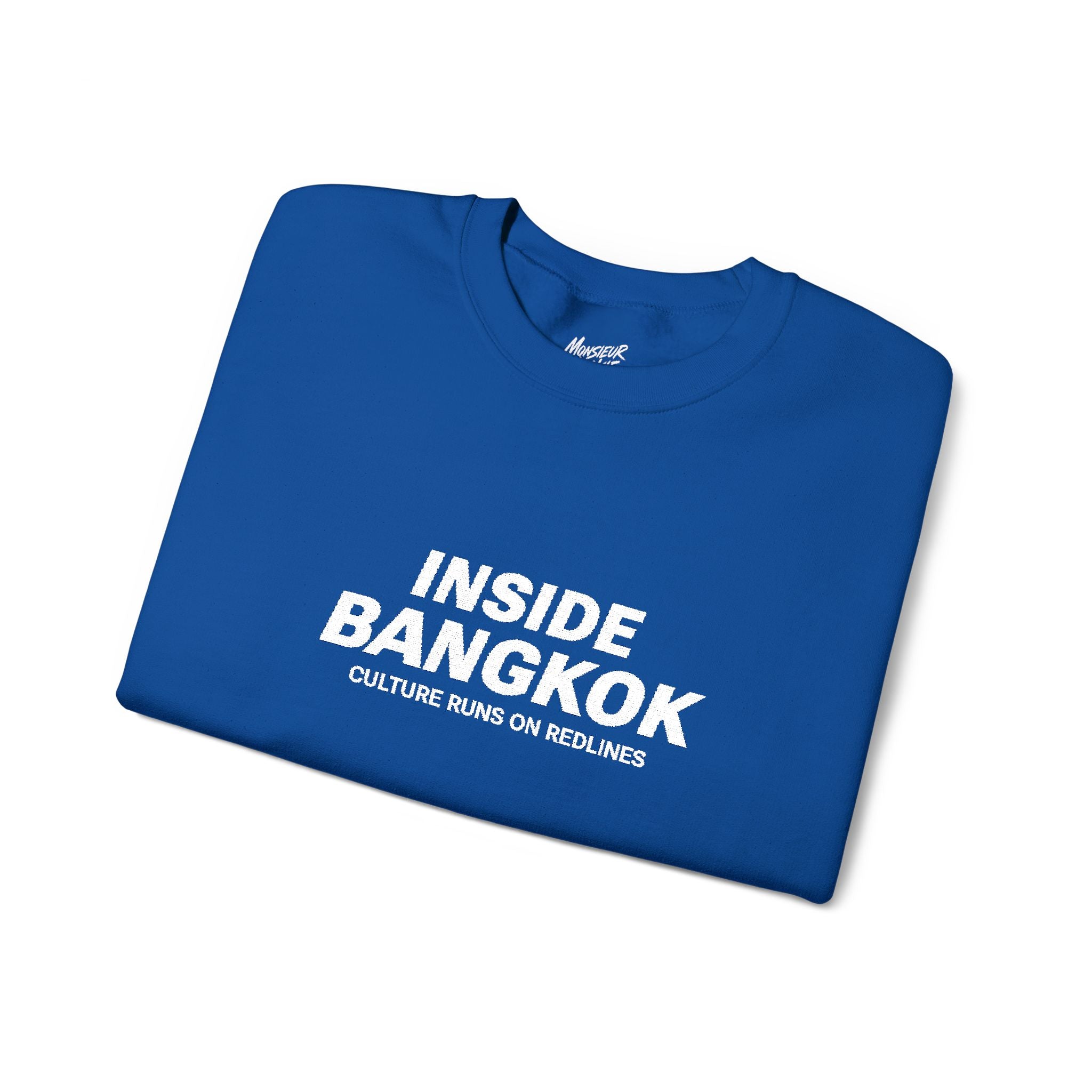 Inside Bangkok — Embroidered Crewneck for Urban Dreamers