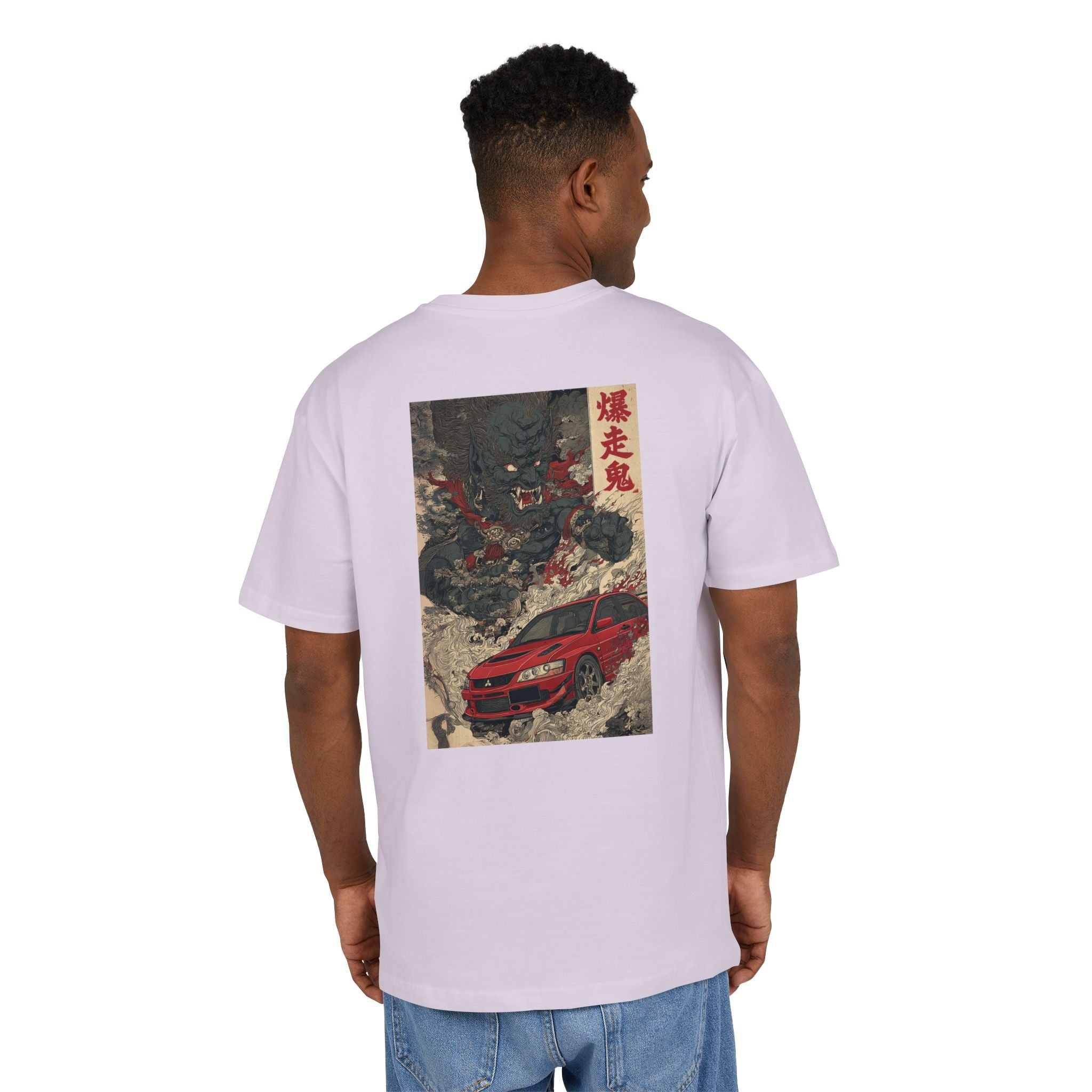 Mitsubishi Evo Demon Print Vintage-Inspired Unisex T-Shirt (EU)
