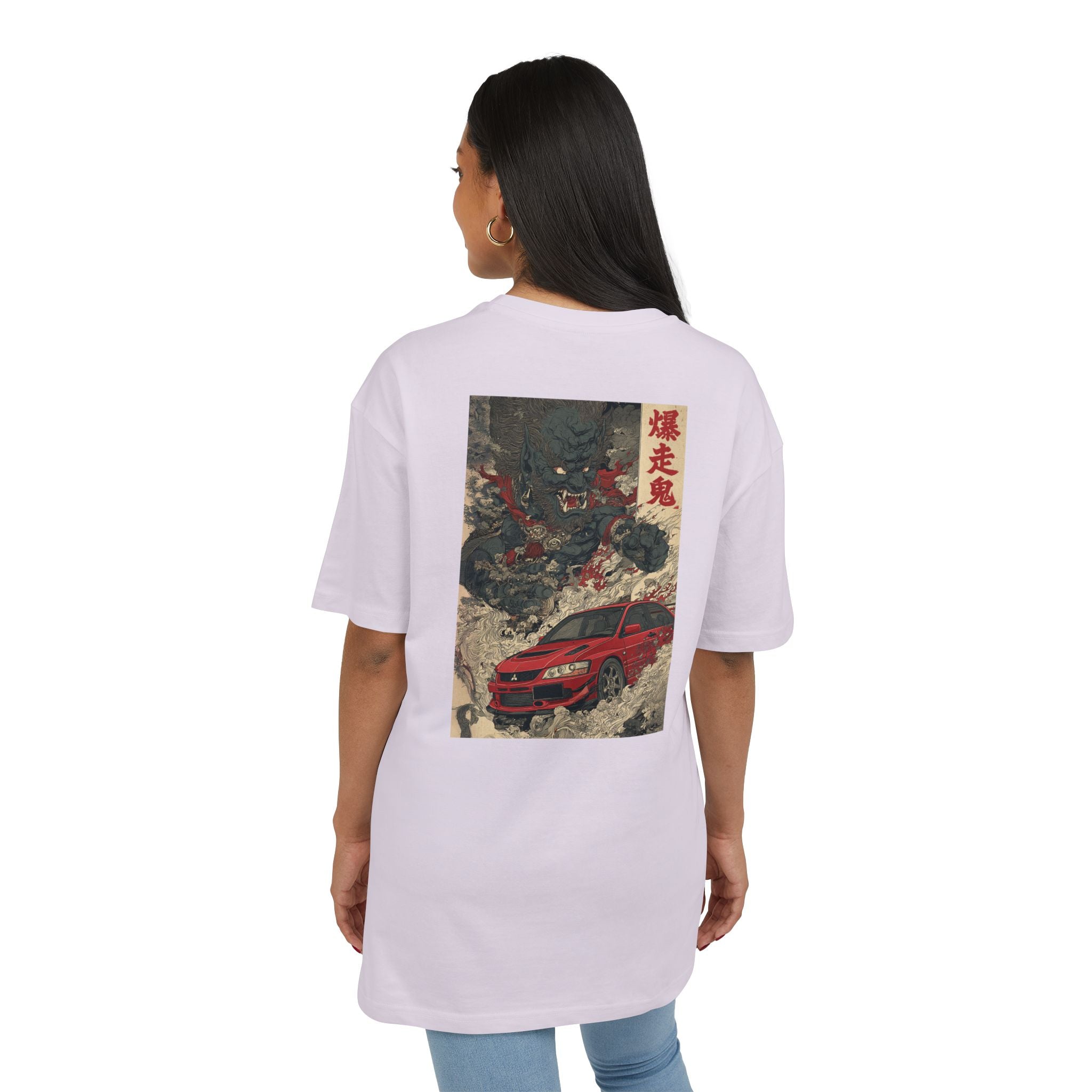 Mitsubishi Evo Demon Print Vintage-Inspired Unisex T-Shirt (EU)