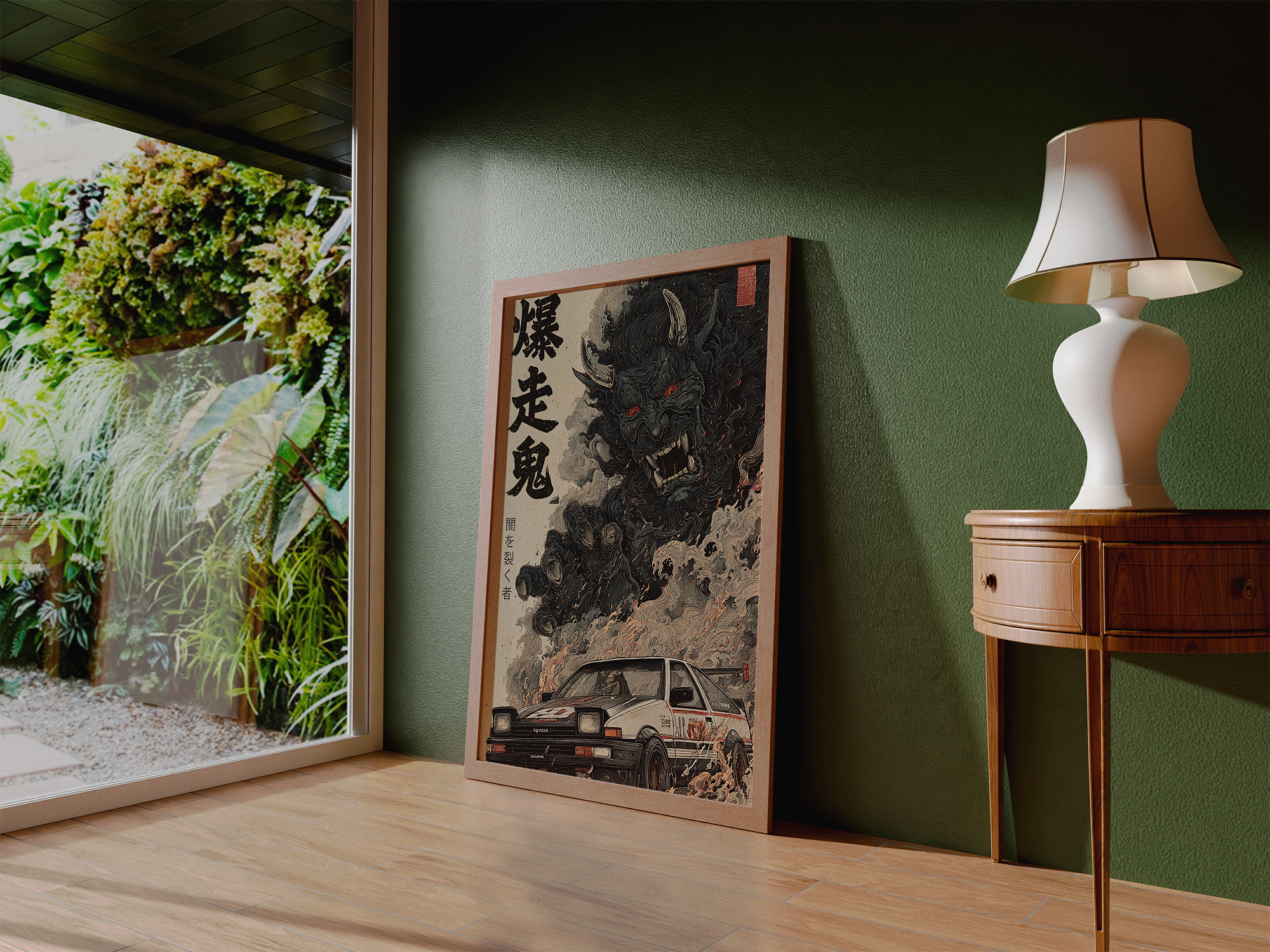 AE86 Demon Japanese Art Poster (EU)