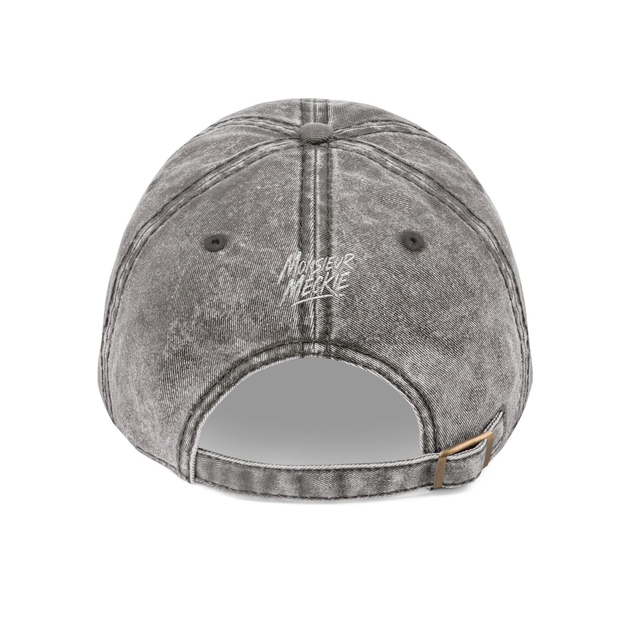 Culture Runs on Redline - Vintage Embroidered Cap – Monsieur Meckie