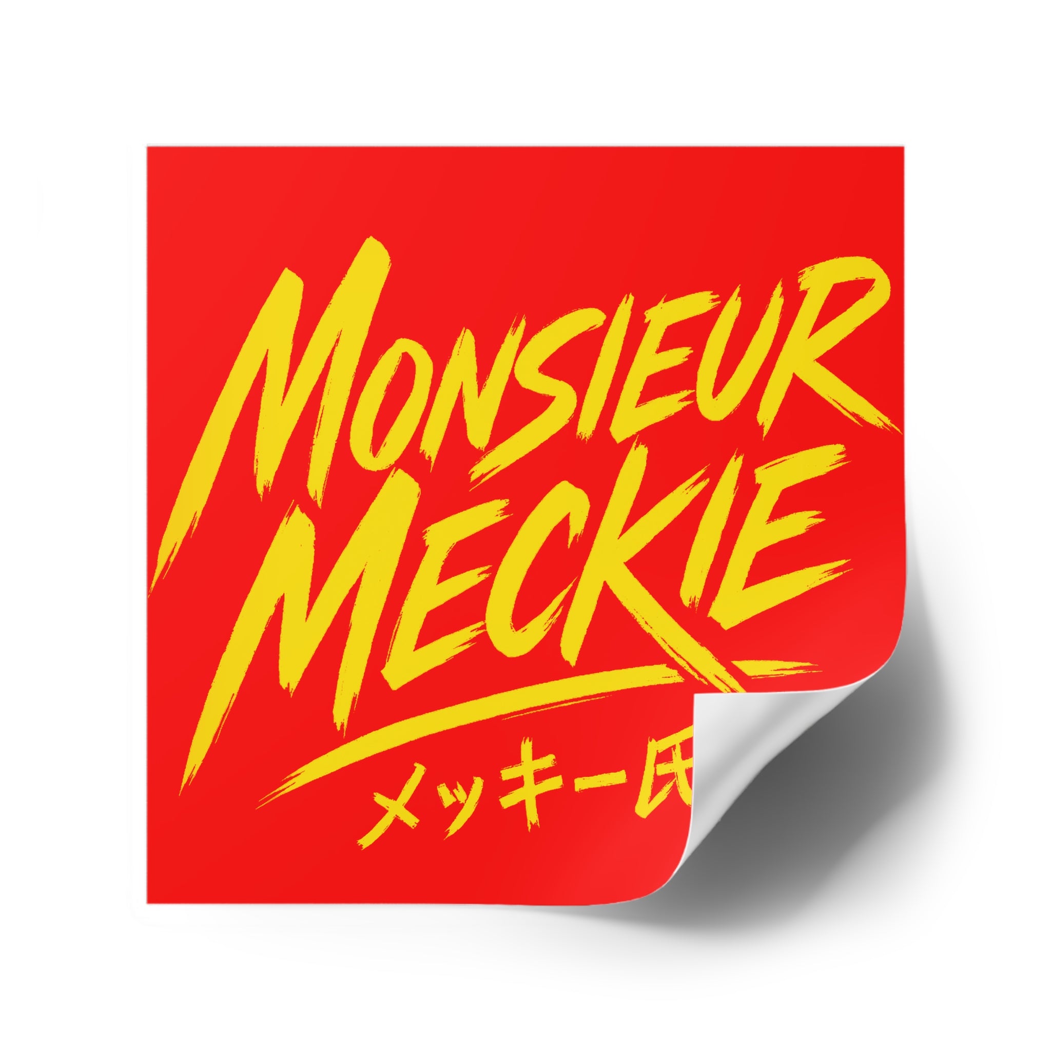 Monsieur Meckie Collector's Stickers - Indoor\Outdoor
