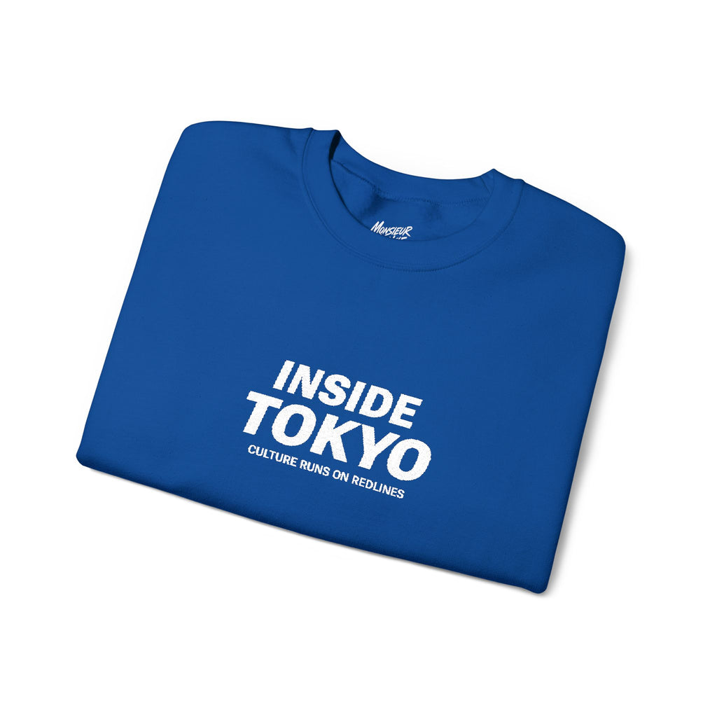 Inside Tokyo — Embroidered Crewneck for Urban Dreamers