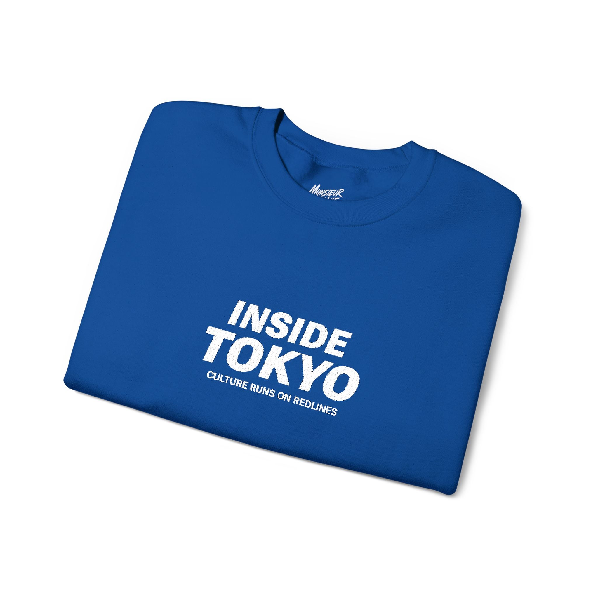 Inside Tokyo — Embroidered Crewneck for Urban Dreamers