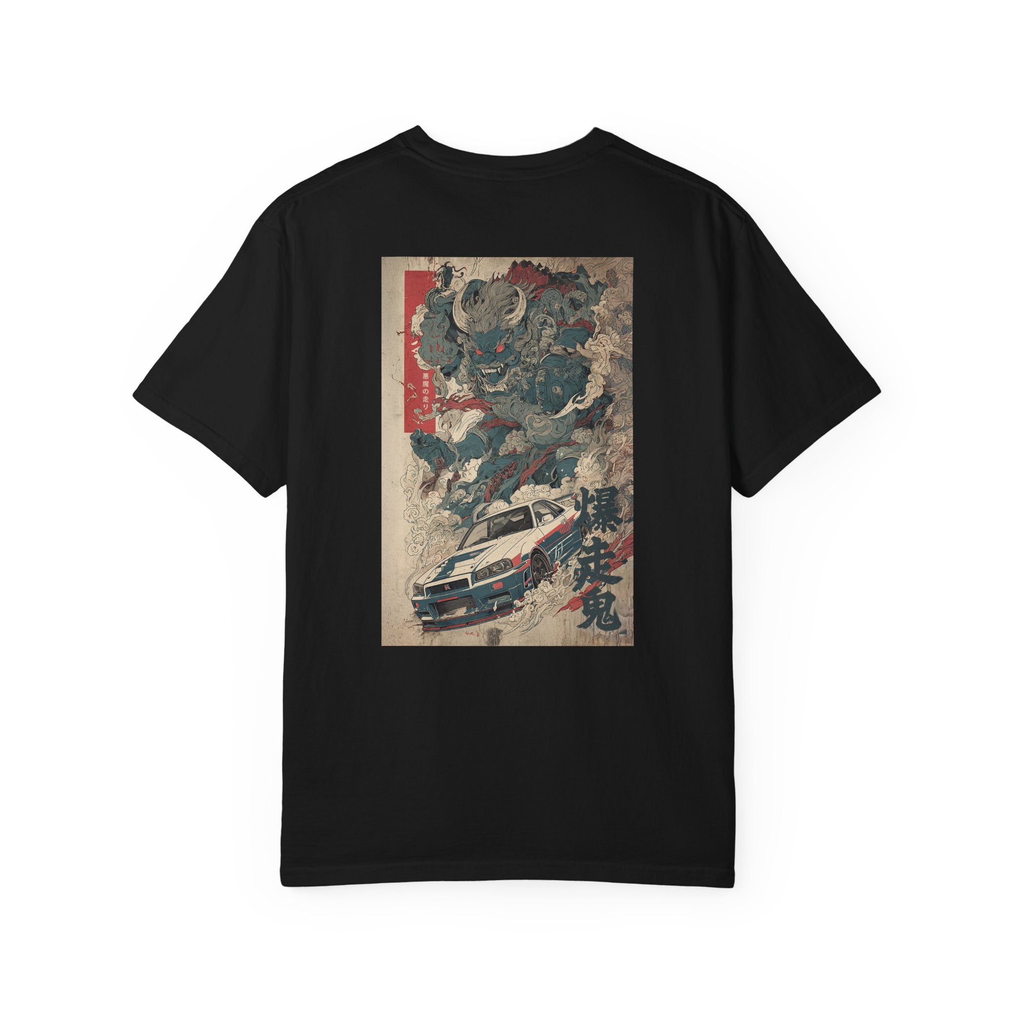 Nissan R34 Demon Print Vintage-Inspired Unisex T-Shirt