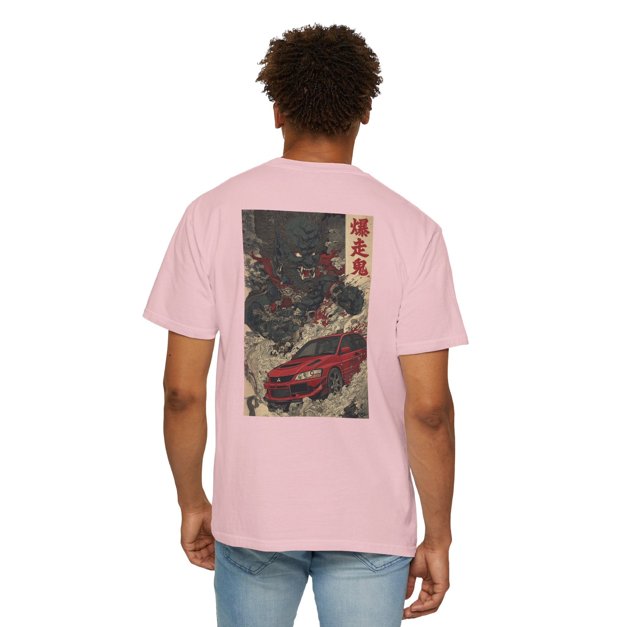 Mitsubishi Evo Demon Print Vintage-Inspired Unisex T-Shirt