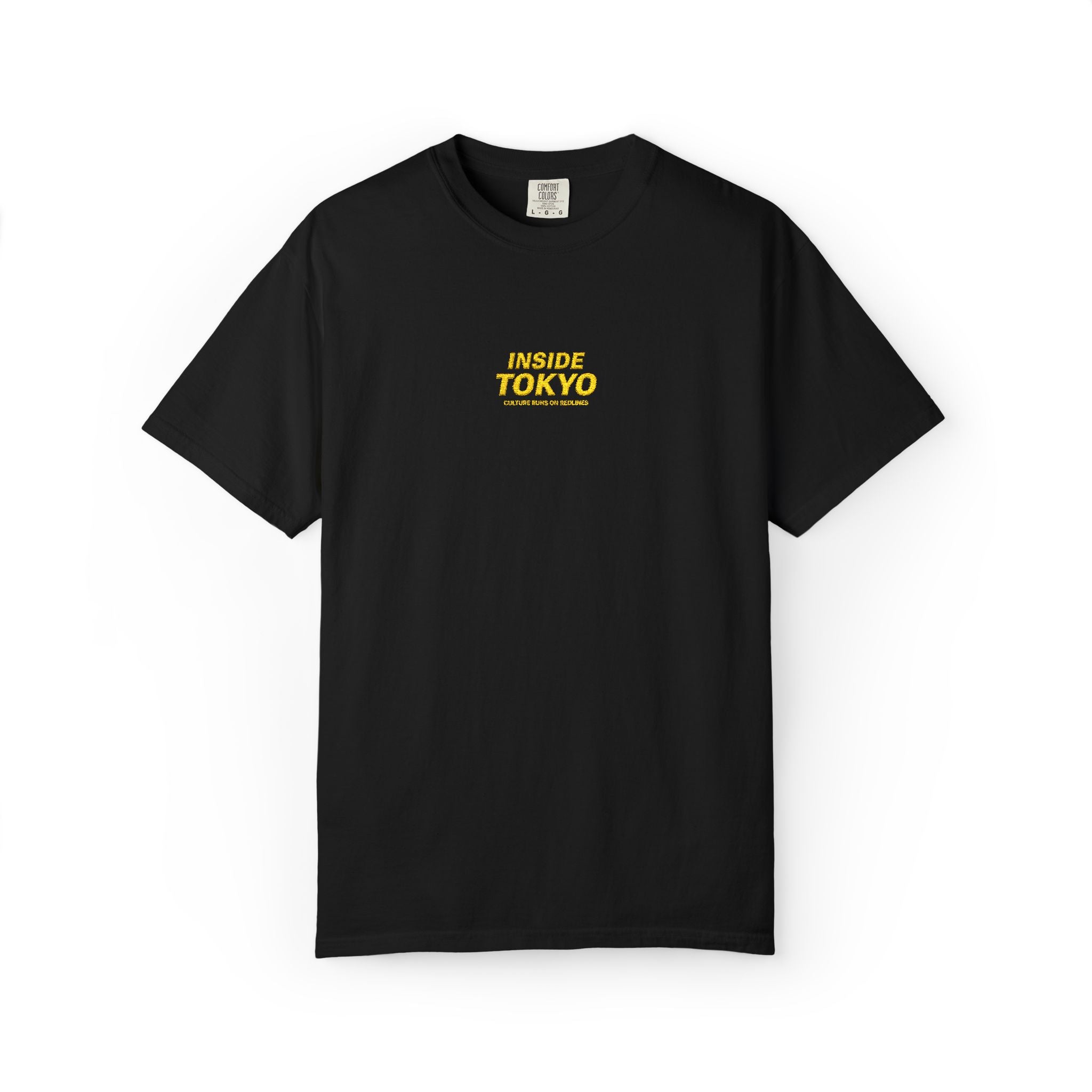 INSIDE TOKYO — Embroidered Unisex Garment-Dyed T-Shirt