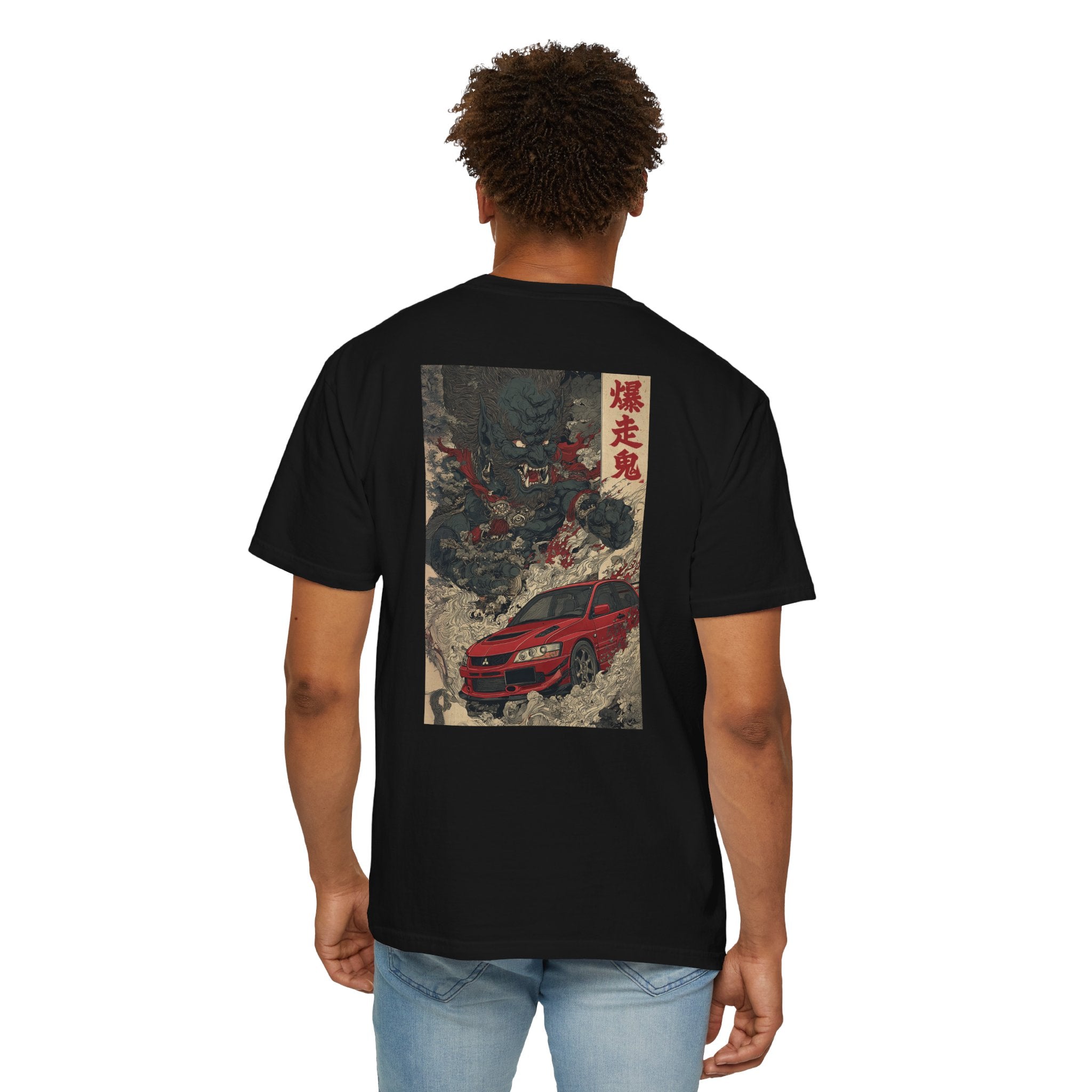Mitsubishi Evo Demon Print Vintage-Inspired Unisex T-Shirt