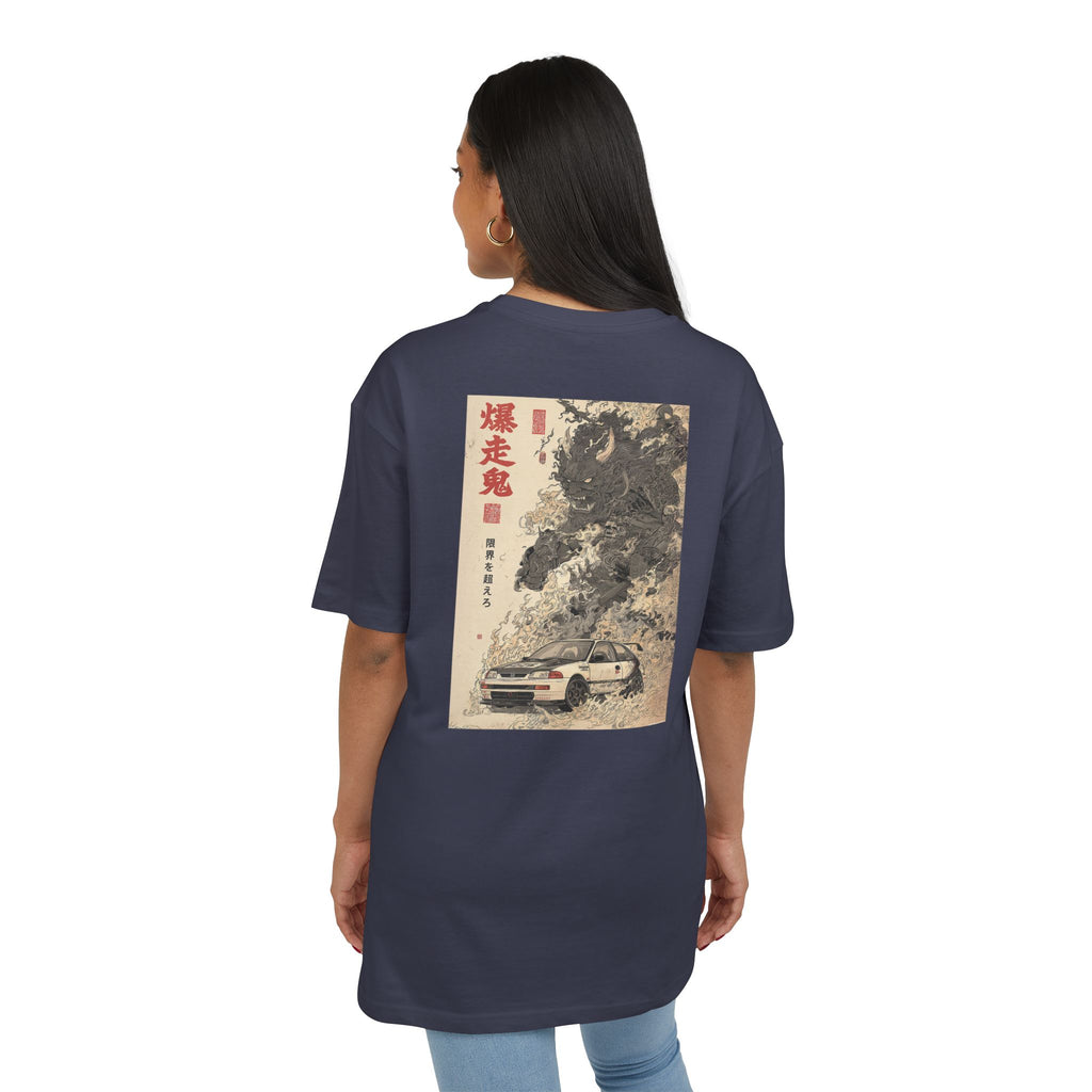 Honda Civic Demon Print Vintage-Inspired Unisex T-Shirt (EU)