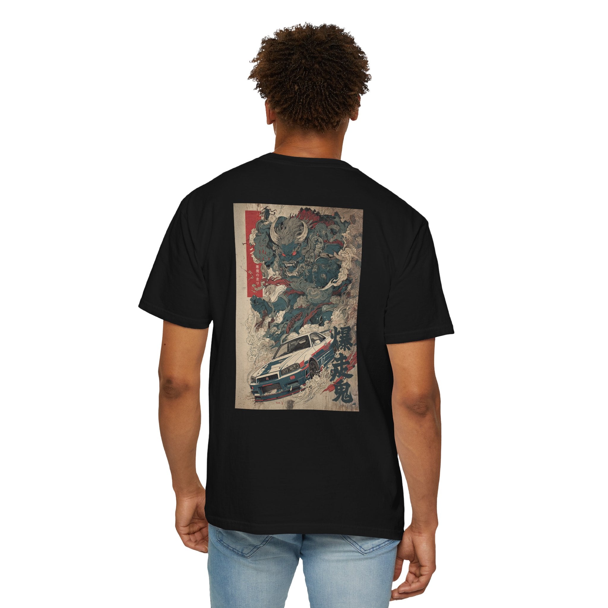 Nissan R34 Demon Print Vintage-Inspired Unisex T-Shirt