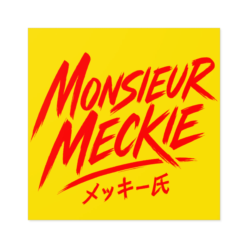Monsieur Meckie Collector's Stickers - Indoor\Outdoor