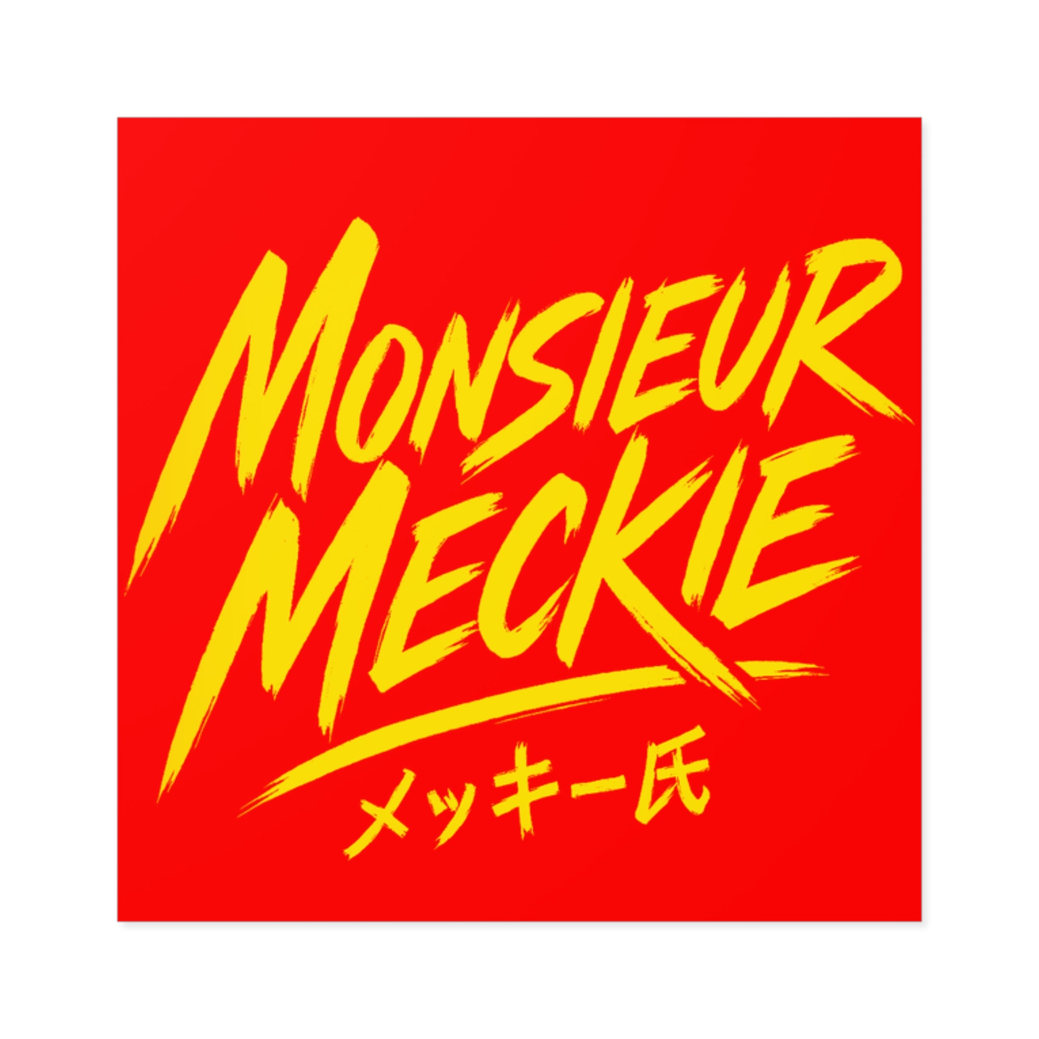 Monsieur Meckie Collector's Stickers - Indoor\Outdoor