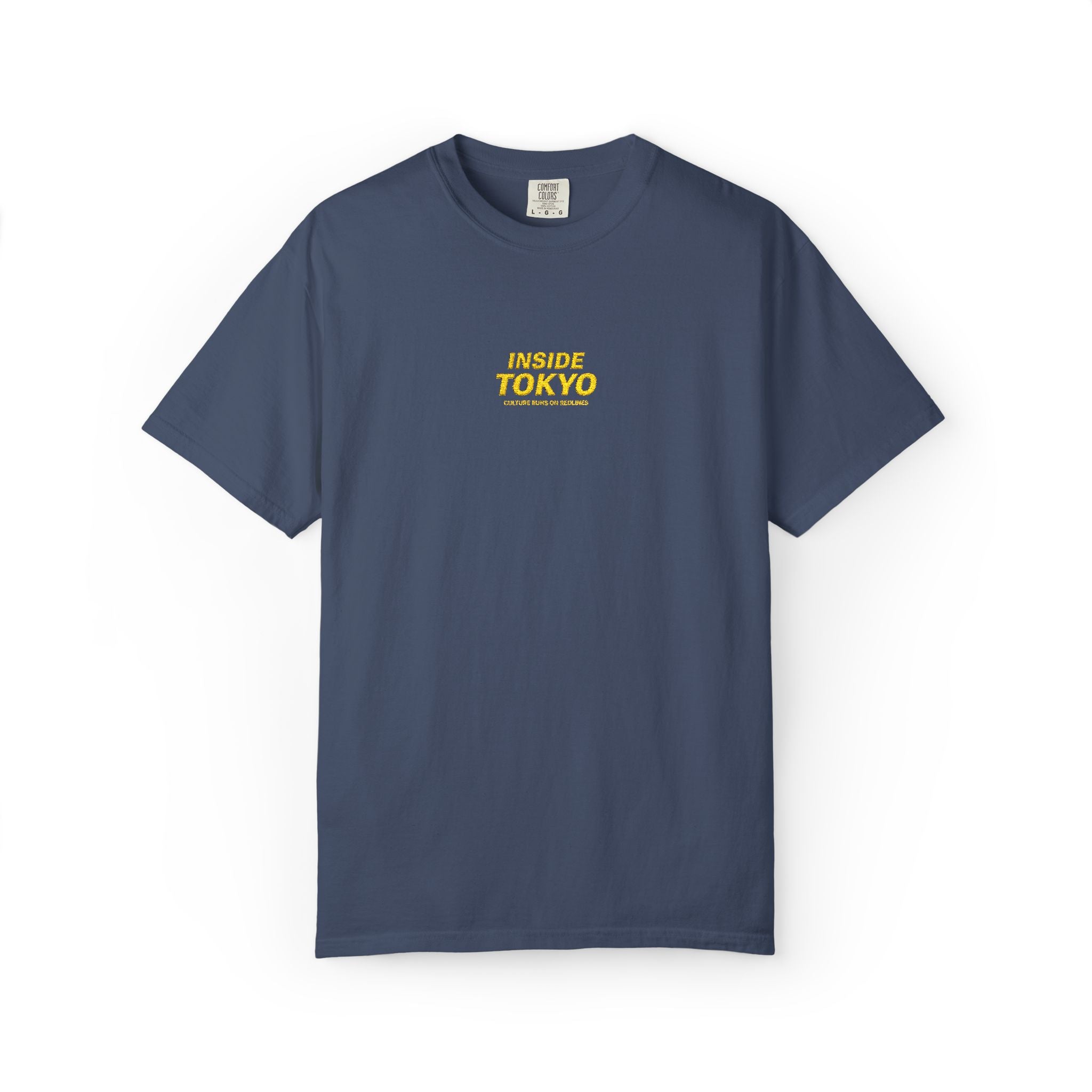 INSIDE TOKYO — Embroidered Unisex Garment-Dyed T-Shirt