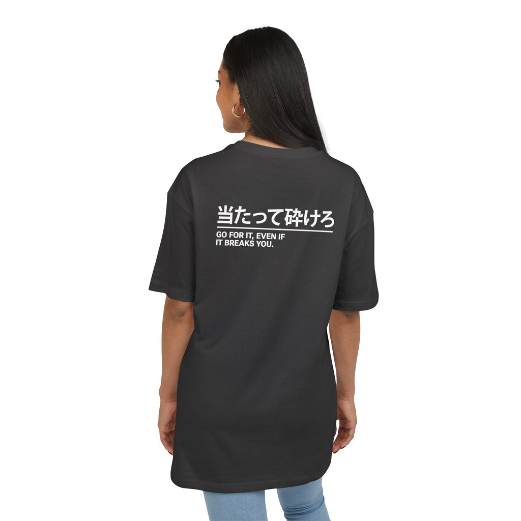 Go for it, even if it breaks you – Japanese Car Culture T-Shirt (EU)