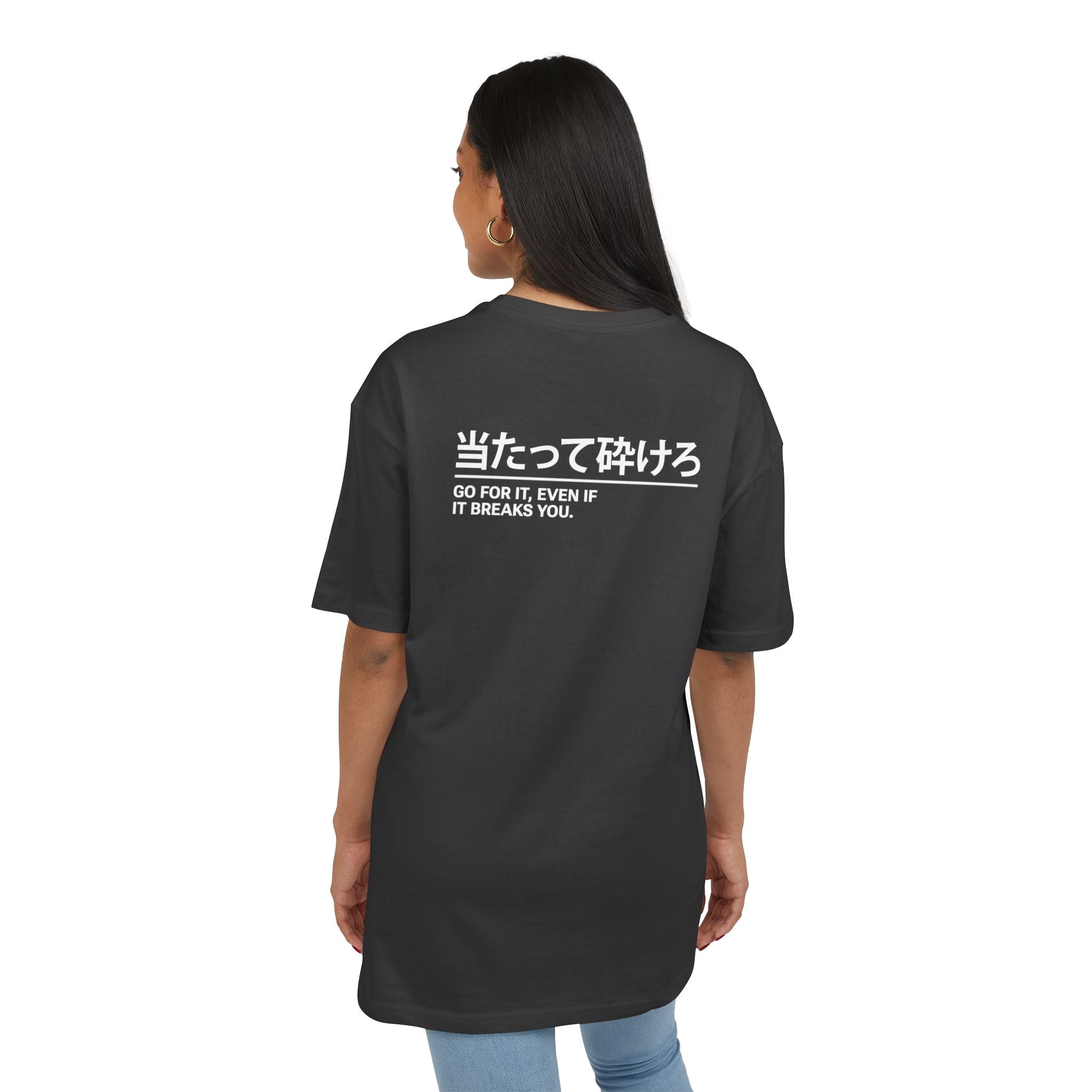 Go for it, even if it breaks you – Japanese Car Culture T-Shirt (EU)