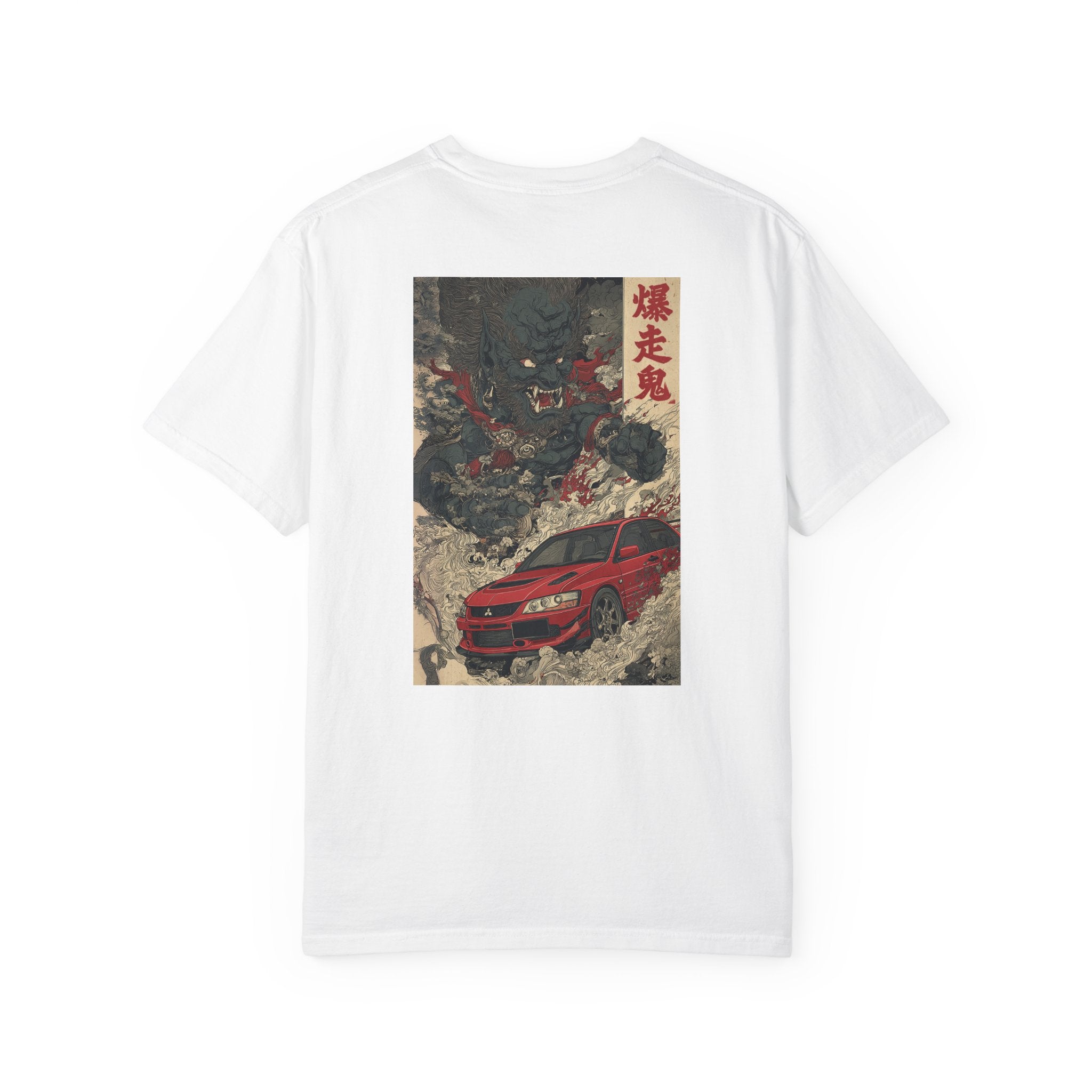Mitsubishi Evo Demon Print Vintage-Inspired Unisex T-Shirt