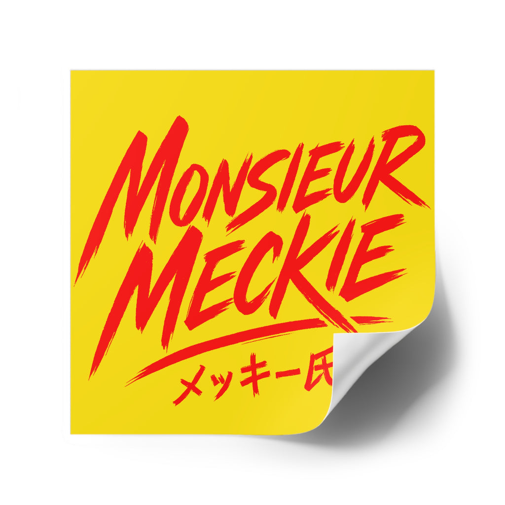 Monsieur Meckie Collector's Stickers - Indoor\Outdoor