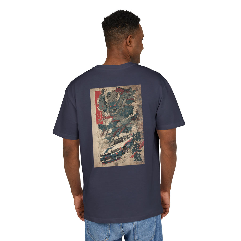 Nissan R34 Demon Print Vintage-Inspired Unisex T-Shirt (EU)